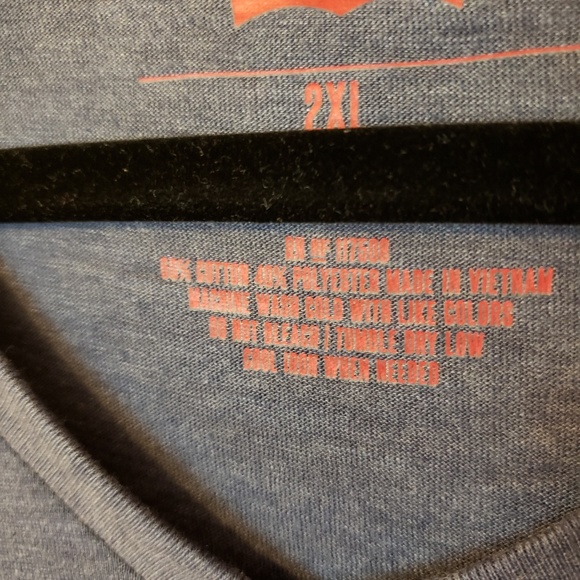 Levi's Brand Cotton Poly Blend Shirt 2XL - Picture 4 of 5